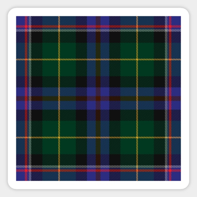 Wisconsin State Tartan Sticker by clantartans